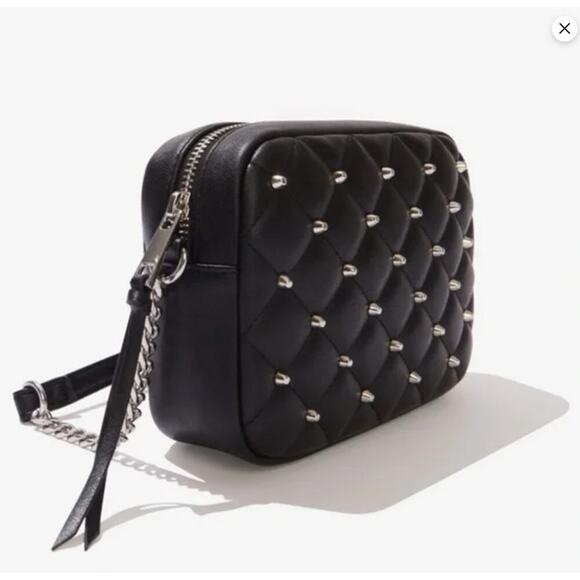 Rebecca Minkoff NWOT Quilted Studded Black Crossbody - Picture 6 of 7